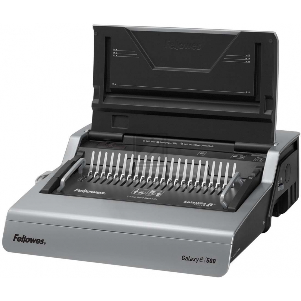 Fellowes Plastikbindegerät Galaxy e500 Bindekapazität 500 Blatt (5622101)