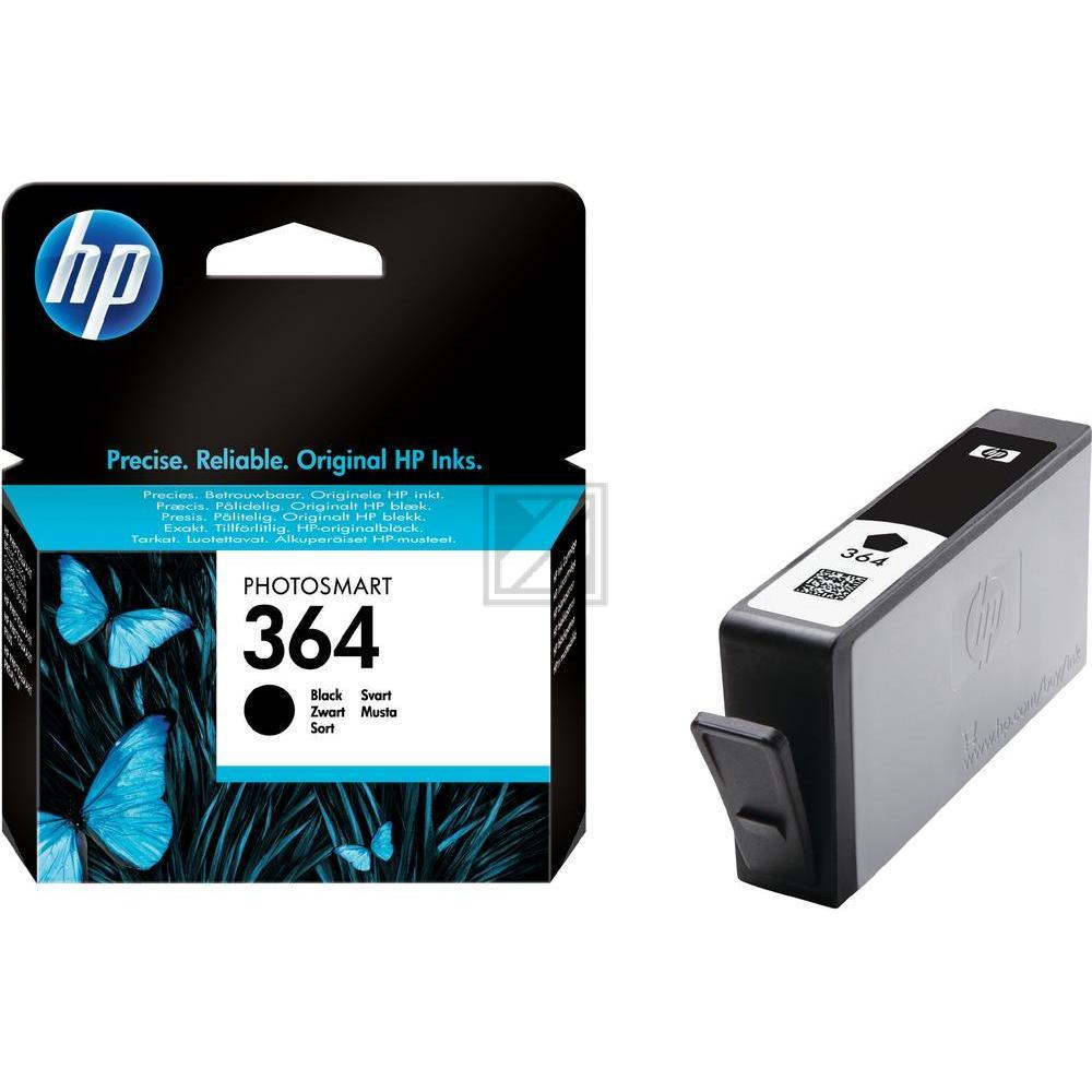 HP 364 Tinte black Photosmart D 5460 Vivera