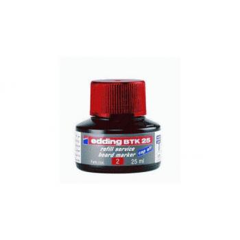 edding BTK 25 Nachfülltinte rot Kapillarsystem für 250,360,361,363,