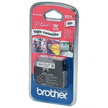 Brother P-Touch 12 mm Y-Blk yellow-black 8 m