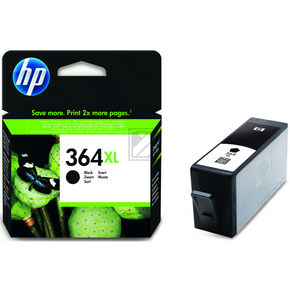 HP Tinte schwarz HC 364XL
