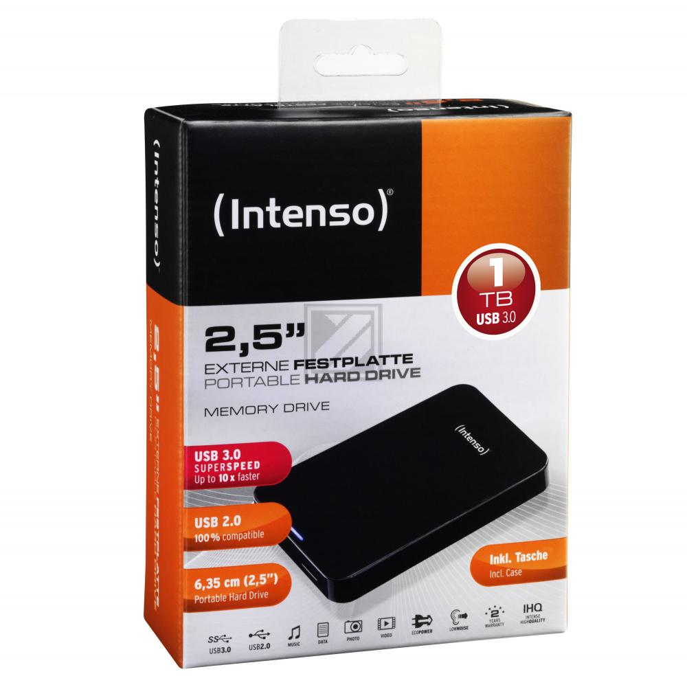 Intenso 2.5 Memory Drive USB 3.0 black