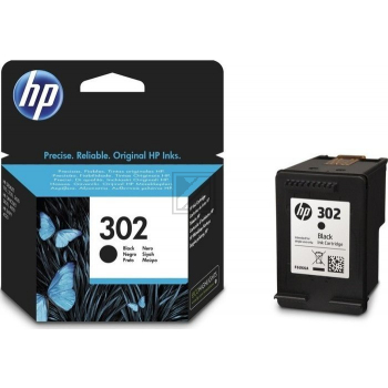 HP Tinte schwarz 302