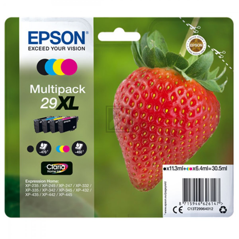 EPSON Tinte Multipack (4) BCMY 29XL