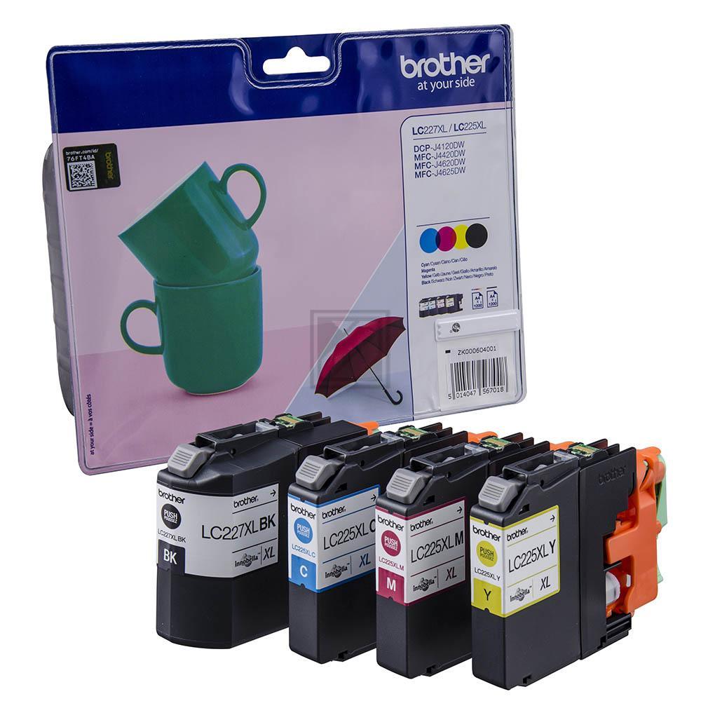 Brother Tinte Multipack XL (4) MFC-J 4420DW/4620DW cmyk Security Blist.