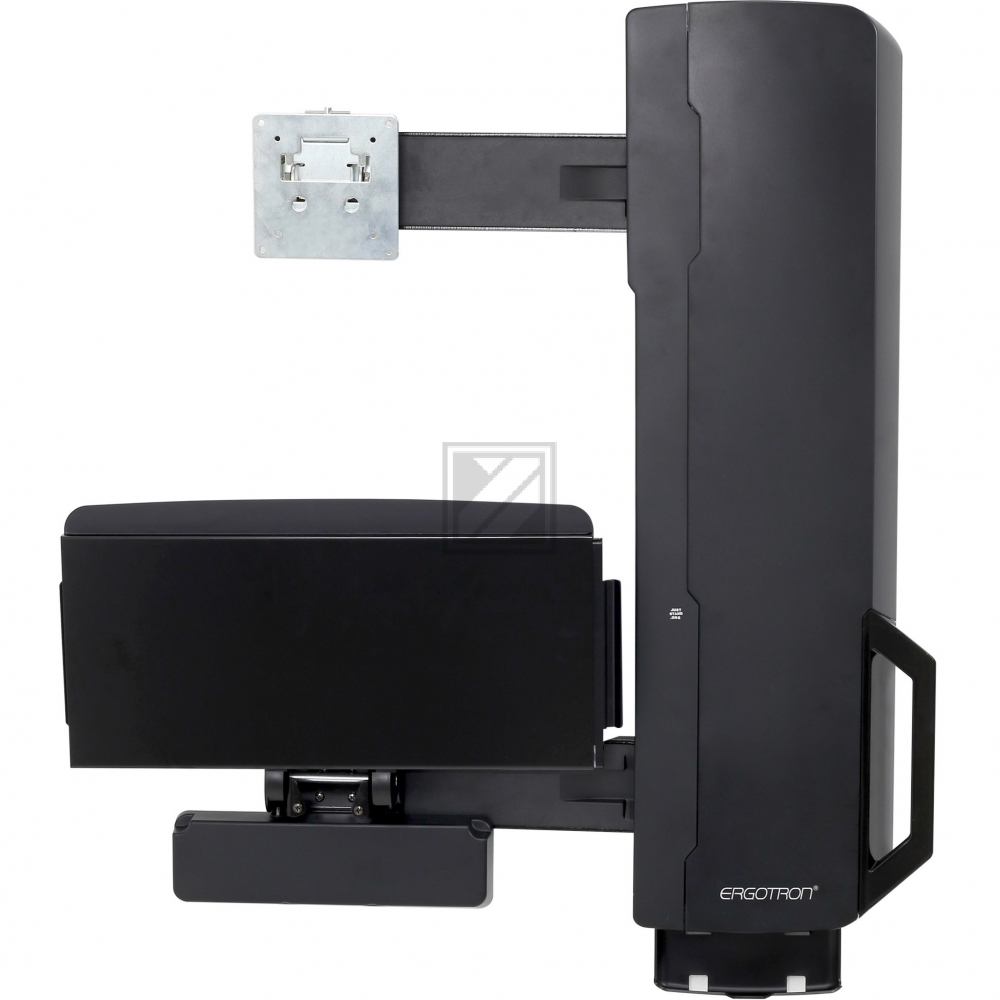 61-081-085 / STYLEVIEW VL HIGH SIT-STAND TRAFFIC AREAS, ERGOTRON BLACK