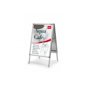 Nobo Plakatständer A0 silber 1493 x 903 x 75 mm
