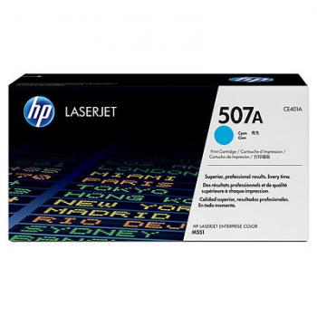 HP 507A Toner cyan LaserJet EP 500 color M 551