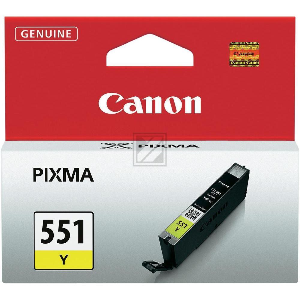 Canon 551 Tinte yellow Pixma IP 7250