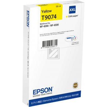 Epson Tinte yellow HC T9074