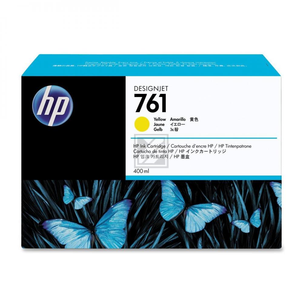 HP 761 Tinte yellow Desingjet T 7100