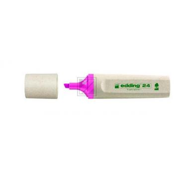 edding 24 Textmarker EcoLine rosa Keilspitze 2-5 mm