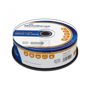Mediarange DVD+R 4,7 GB 16 x (25) Cake Box