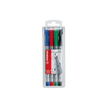 Stabilo OHPen universal fein 852-4 sortiert 0,7 mm Inh.4