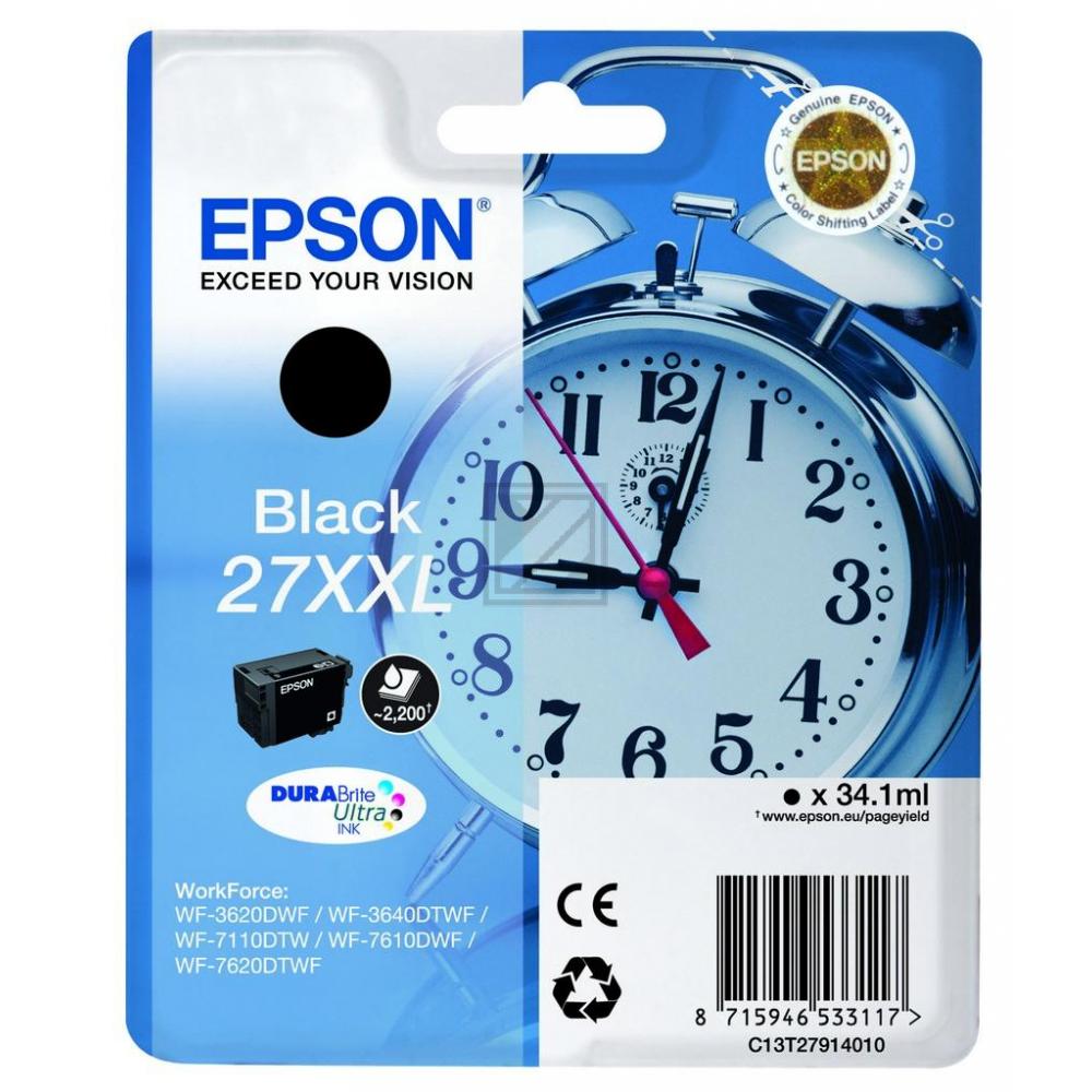 EPSON Tinte black Durabrite Workforce WF-3620