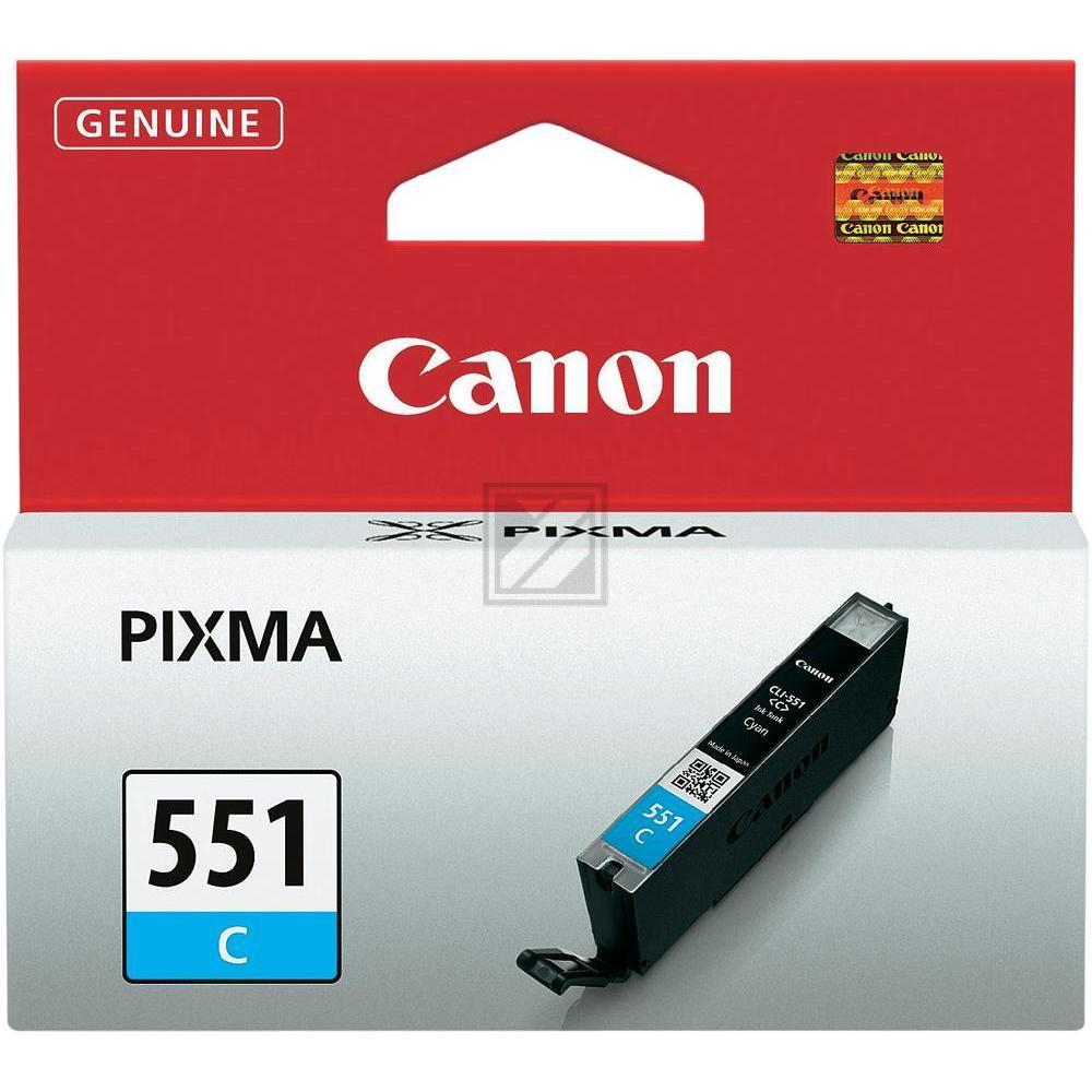 Canon 551 Tinte cyan Pixma IP 7250