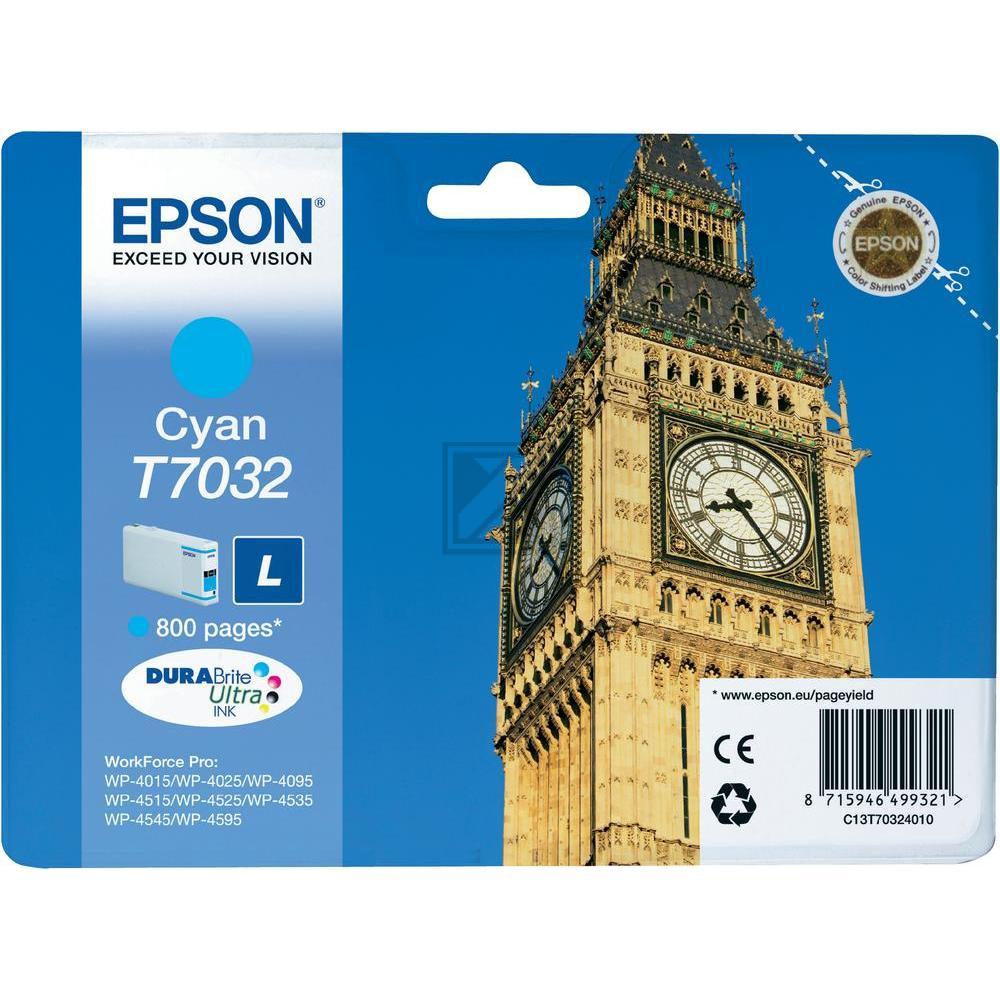EPSON Tinte cyan Wp-4000/4500 Series