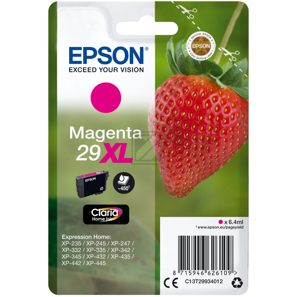 EPSON XP235 Tinte MAG HC