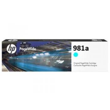 HP 981A Tinte cyan PageWide Enterprise Color 556dn
