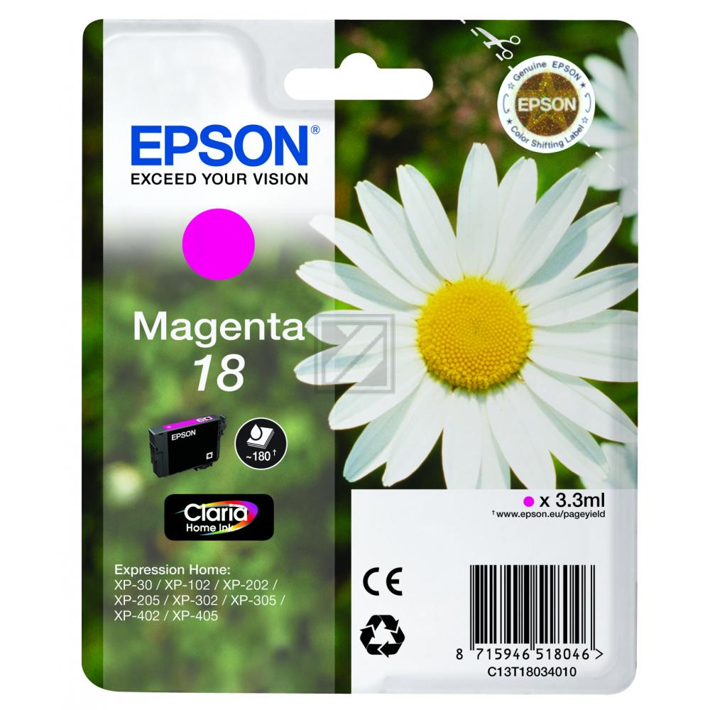 EPSON Tinte magenta Expression Home Xp-30