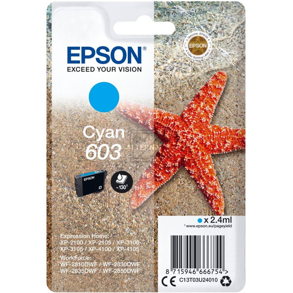 Epson Tinte cyan 603