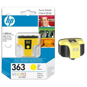 HP Tintenpatrone gelb (C8773EE#BA1, 363)