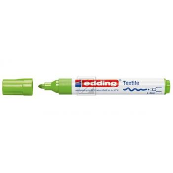 edding 4500 Textilmarker hellgrün Rundspitze 2-3 mm
