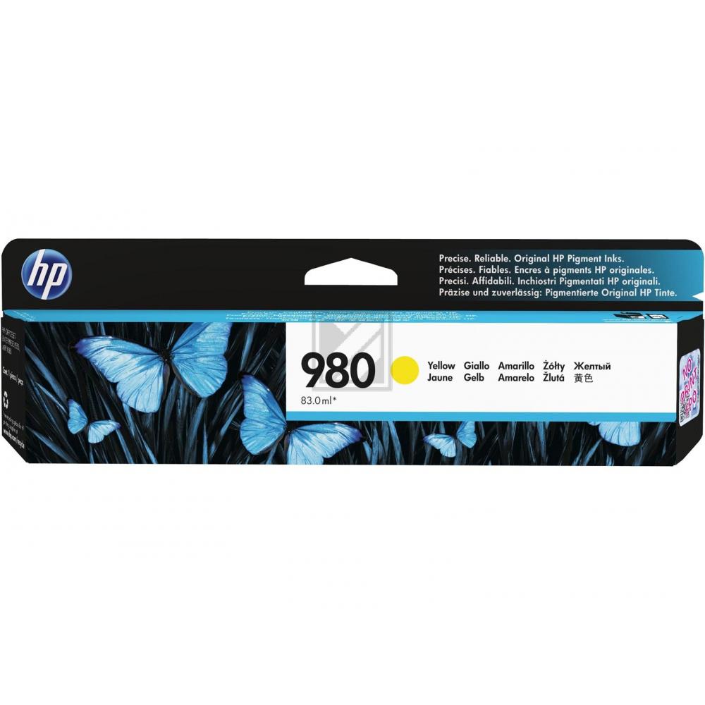 HP 980 Tinte yellow Officejet Enterprise Color X555