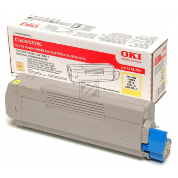 Oki Toner yellow C 5600/5700