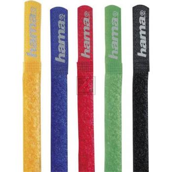 Hama Klettbinder-Streifen 215mm sortiert Inh.5