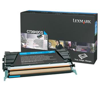 LEX Toner cyan HC C 736 Dn/Dtn