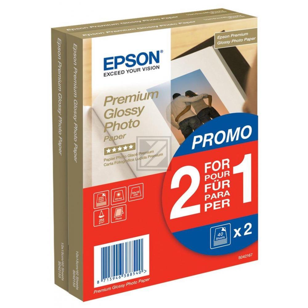 EPSON Photo Papier 10 x 15 255 g/qm Premium glossy