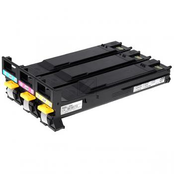QMS Toner-Kit gelb, magenta, cyan HC (A06VJ53)