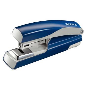Leitz Heftgerät 5505 blau Flat-Clinch manuell 3,0 mm/30 Blatt 24/6