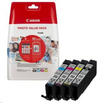 Canon Tinte Set BK/C/M/Y (4) CLI-581BK