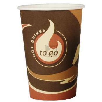 Papstar Pappbecher to go 0,2 l beschichtet Inh.50