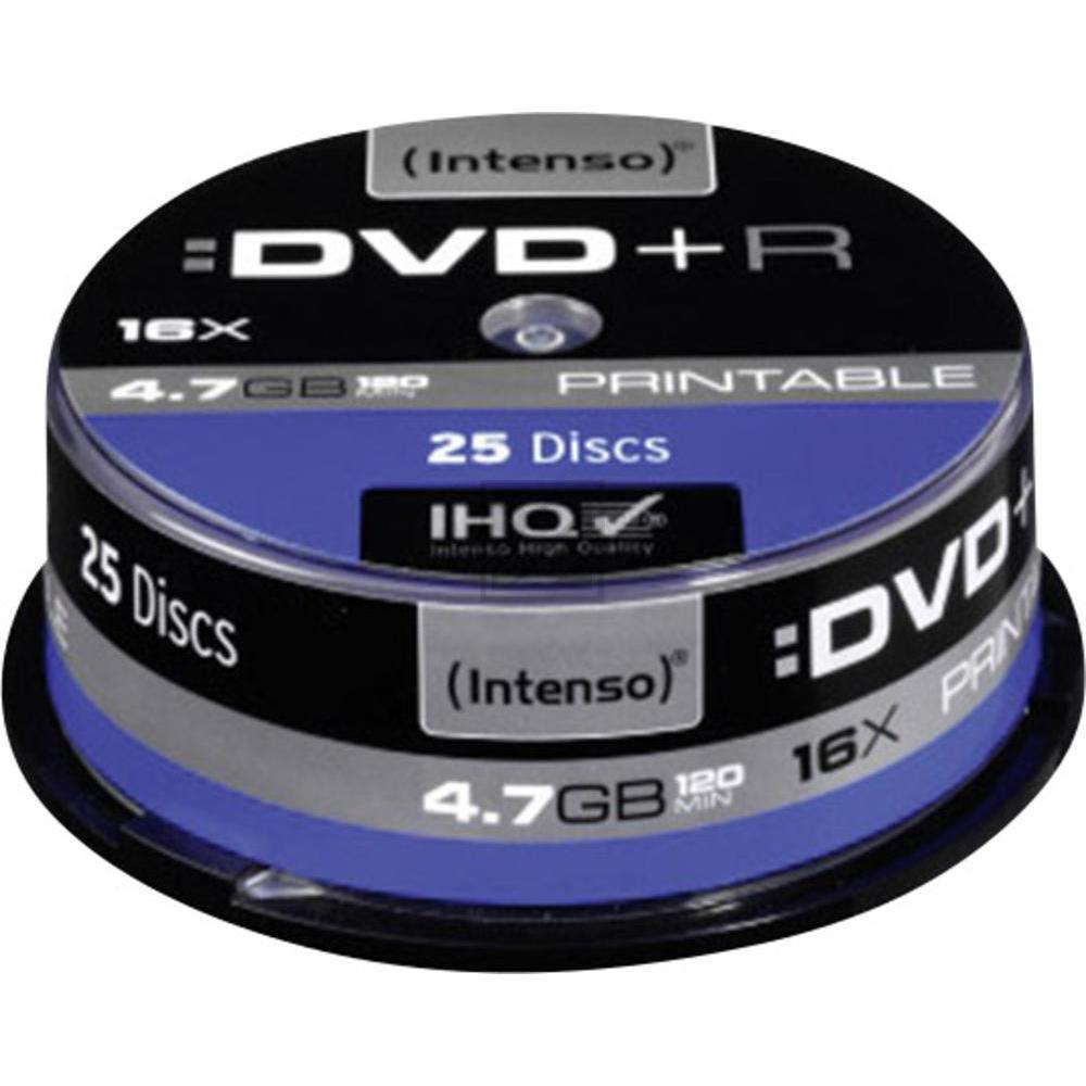 Intenso DVD+R 4,7 GB 16 x (25) Spindel printable