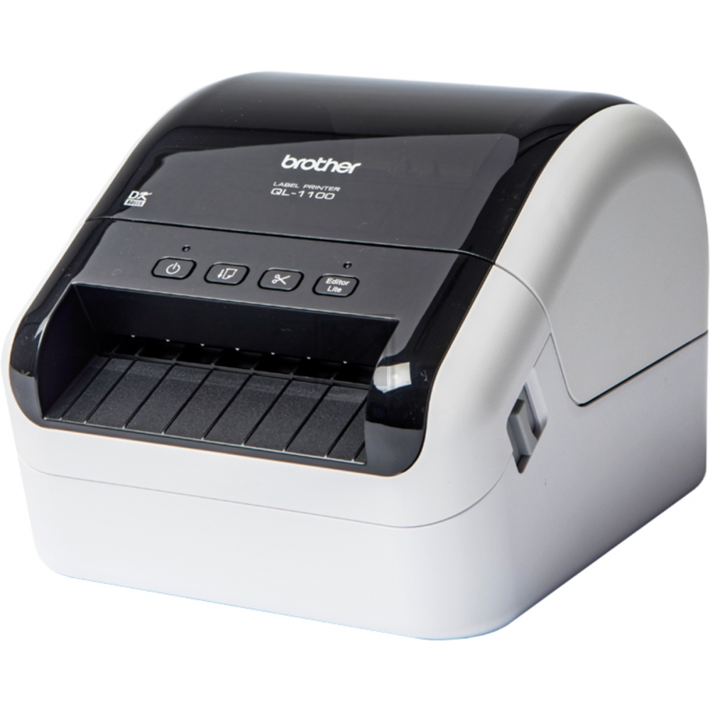 BROTHER QL1100C QL1100CZG1 ETIKETTENDRUCKER USB/300x300dpi
