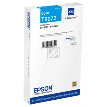 Epson Tinte cyan HC T9072