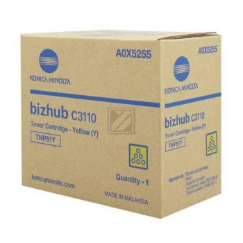 Kon/Min TNP-51Y Toner yellow Bizhub C 3110