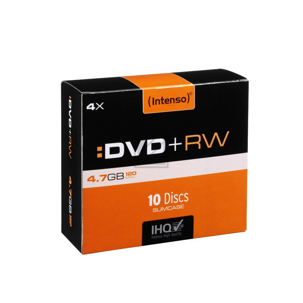 Intenso DVD+RW 4,7 GB 4 x (10) slimcase