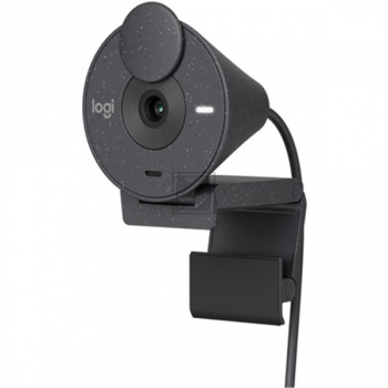 LOGITECH BRIO 300 WEBCAM 1080p GRAFIT 960-001436 Mikrofon USB-C Kabel
