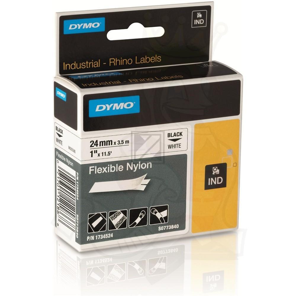 Dymo Rhino ID1 flexibles Nylonband 24 mm/3,5 m