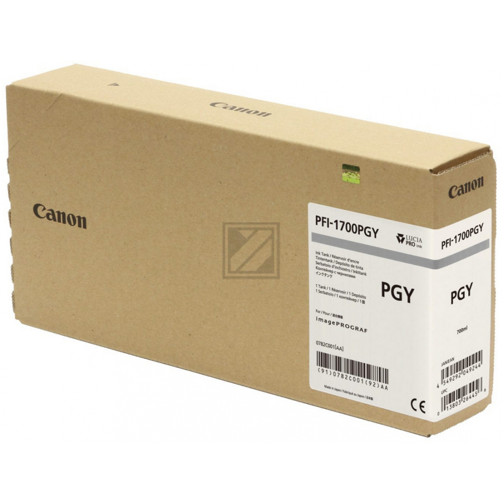 Canon PFI-1700 Tinte grau Foto imagePROGRAF PRO-2000