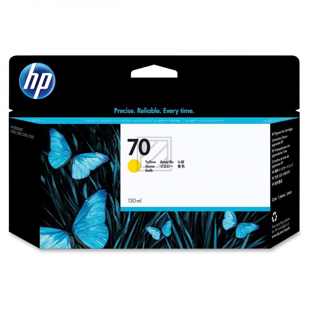 HP 70 Tinte yellow Z 2100