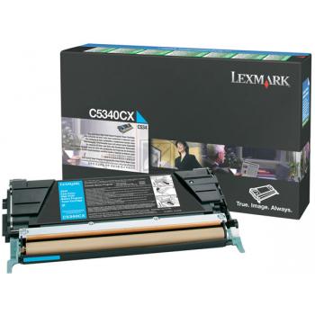 LEX Toner cyan Prebate C 534
