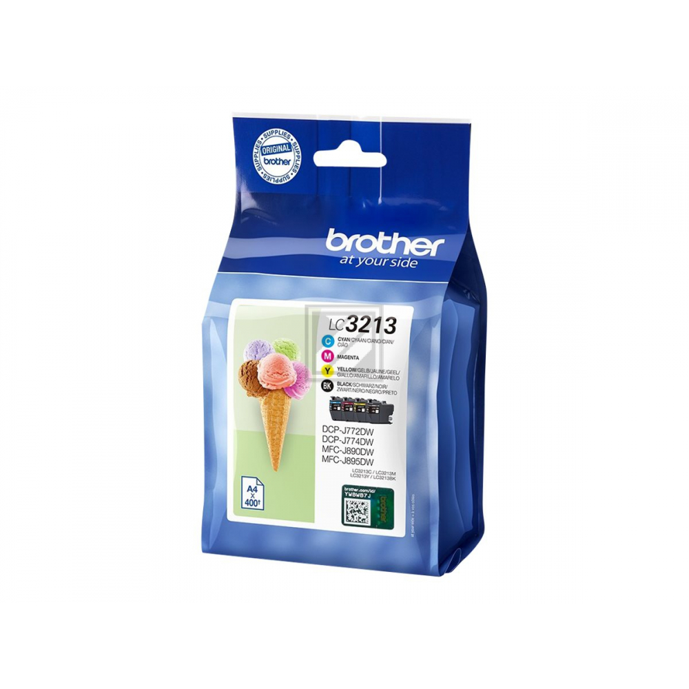 Brother Tinte Multipack (4) HC BK/C/M/Y