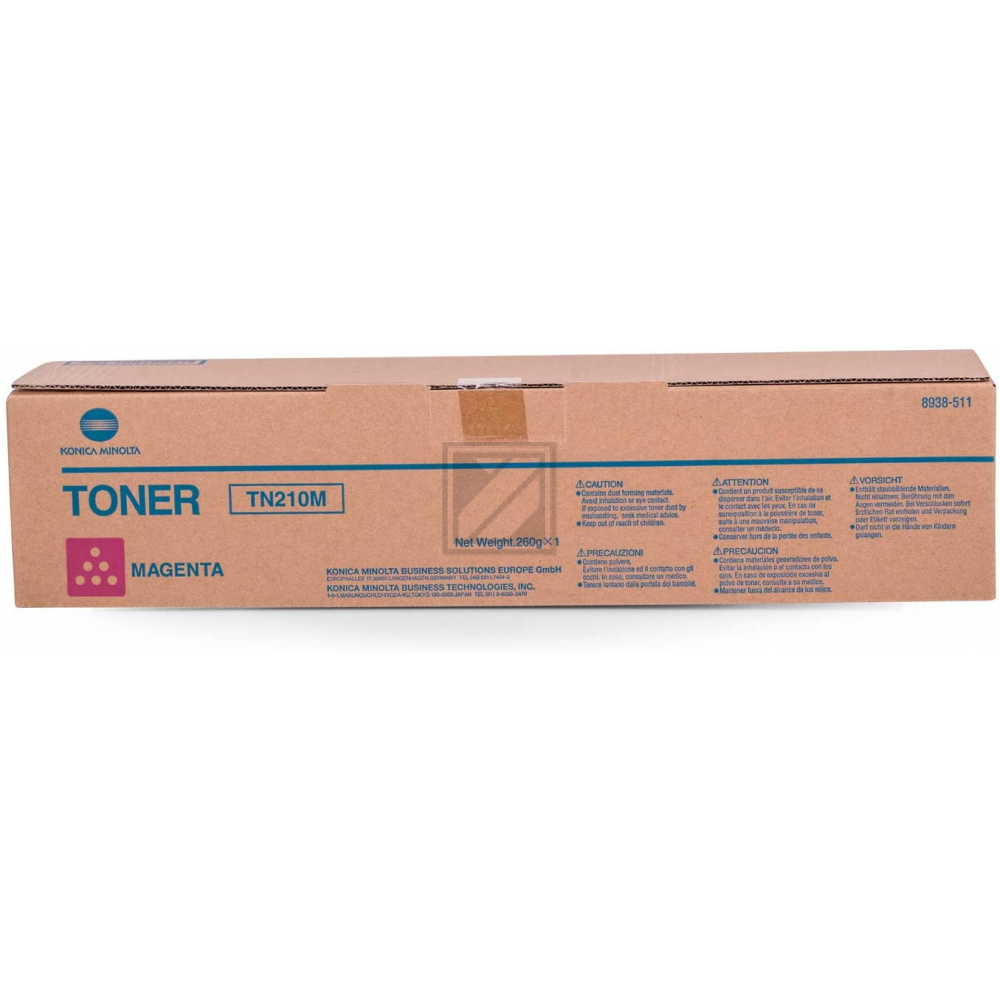 Kon/Min TN-210M Toner magenta Bizhub C 250