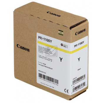 Canon Tinte gelb PFI-1100Y