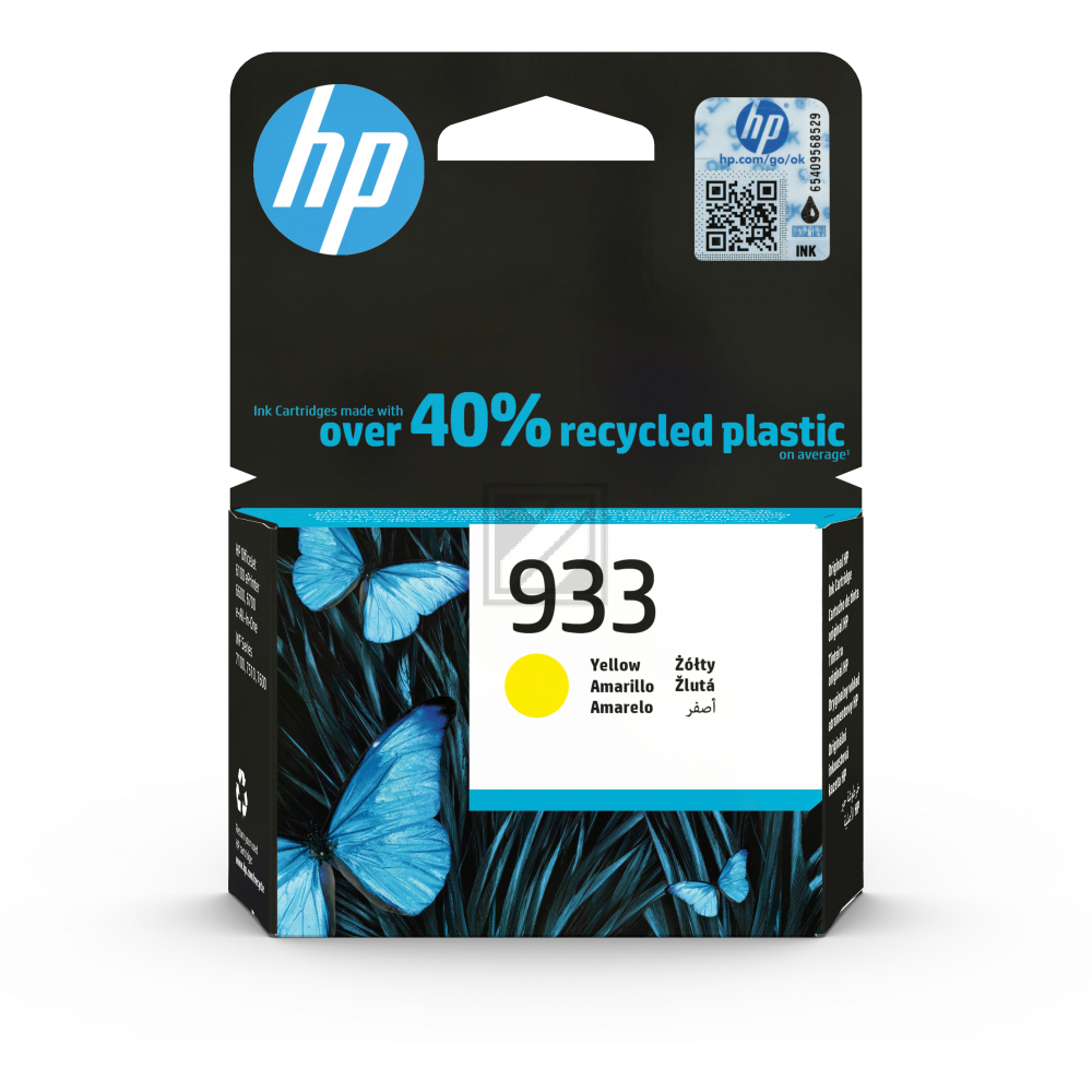 HP Tinte gelb